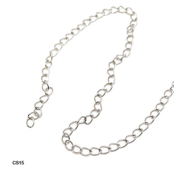 Chain 1.5Mtr Silver 0.8Mm (Cs15)