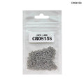 MG Traders 1 Jewellery Cr0815S Chain R 1.5Mtr Silver 0.8Mm