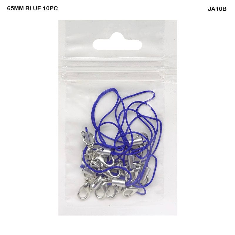 MG Traders Chains & Hooks Ja10B 10Pc Claps Thread 65Mm Blue 10Pc