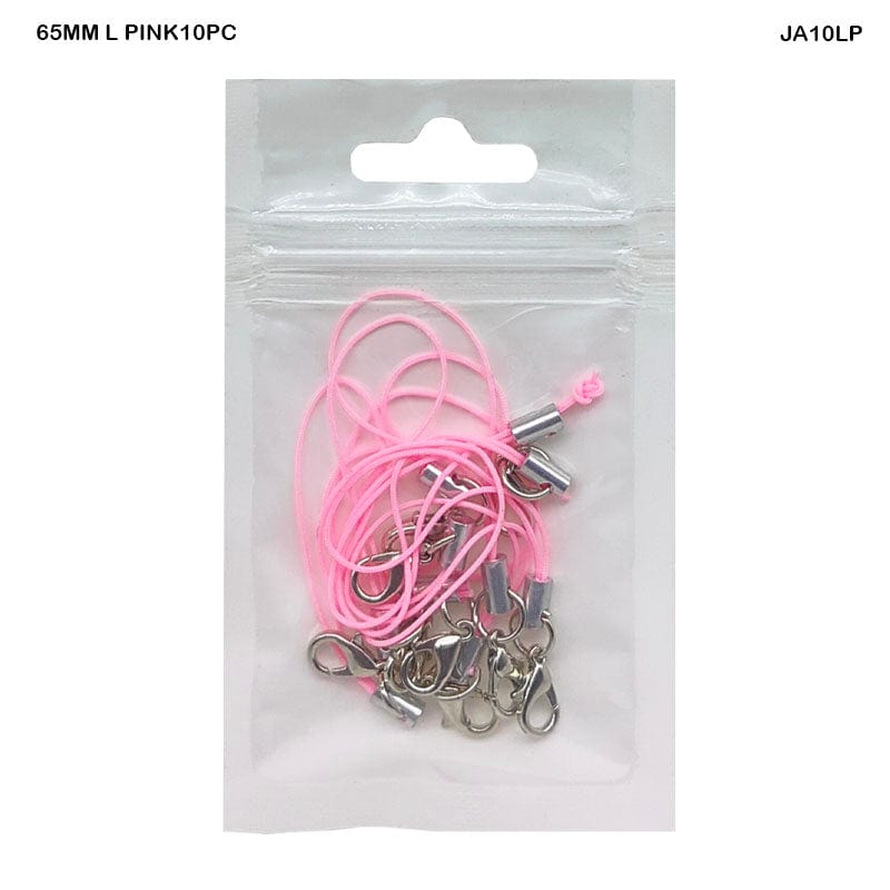 MG Traders Chains & Hooks Ja10Lp 10Pc Claps Thread 65Mm L Pink