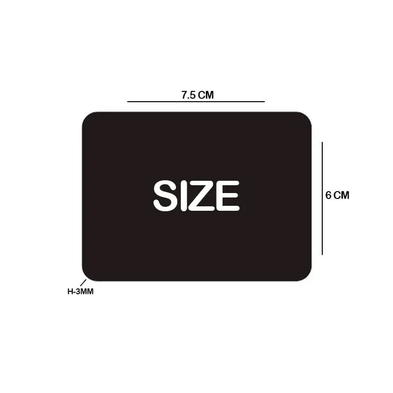 MG Traders Magnet Sheet & Buttons Gm27 Glitter Printed Fridge Magnet 6X7.5Cm