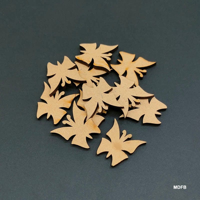 MG Traders MDF & wooden Crafts Mdf Cutout Butterfly Pt(Mdfb)