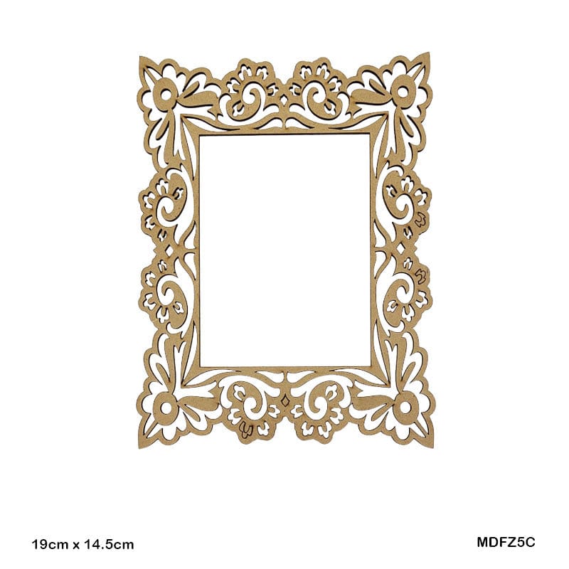 MG Traders 1 MDF Mdf-Z5C Frame (1Pc) 19 X 14.5Cm