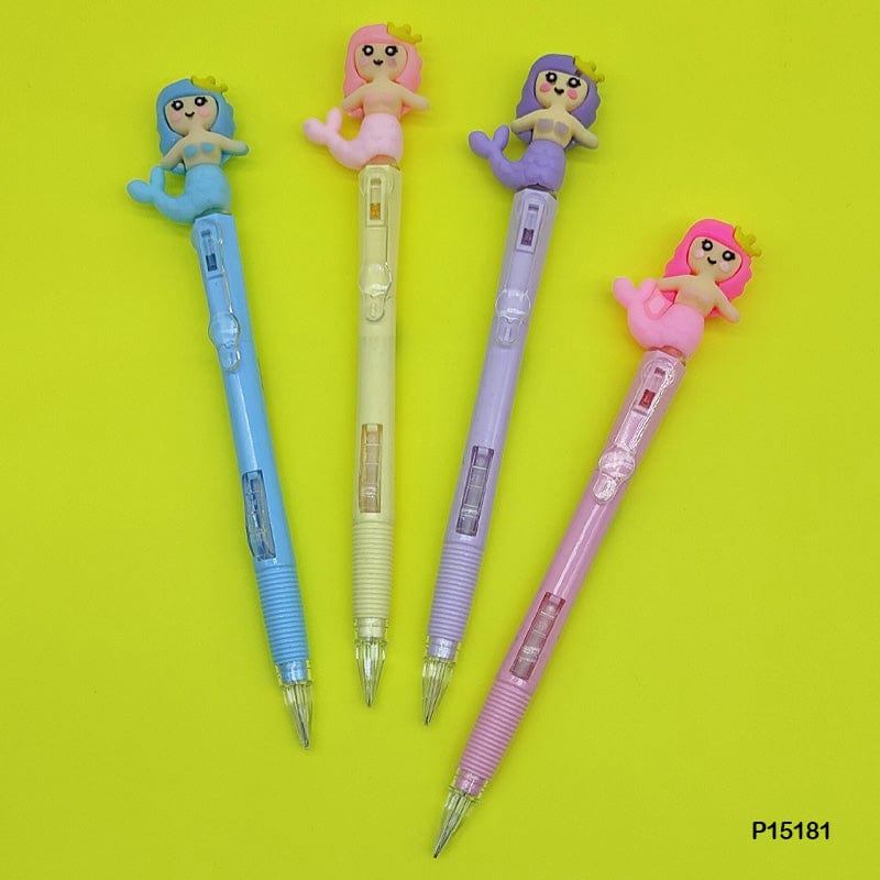 MG Traders Metal Box P15181 Mechanical Pencil 0.7Mm Mermaid 36Pcs