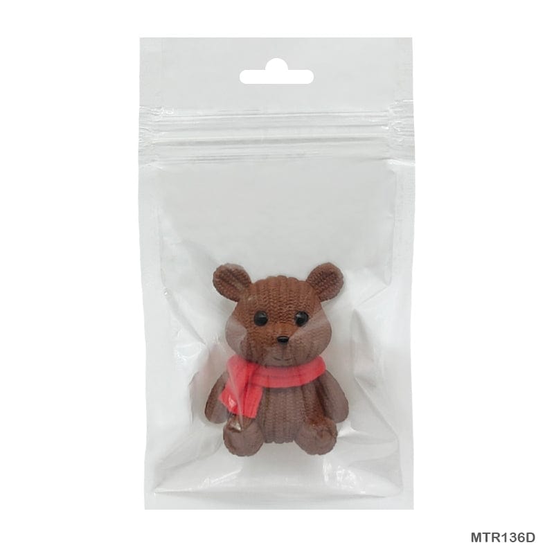 MG Traders Miniature Miniature Model Mtr136D Teddy Bear Brown