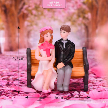 MG Traders 1 Miniature Miniature Model Mtrc60 1 Set Of Couple N Bench