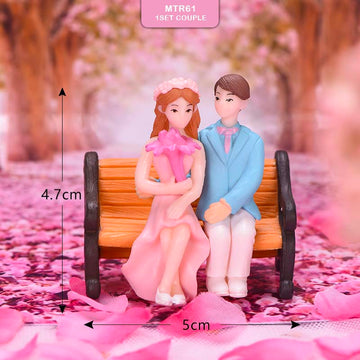 Miniature Model Mtrc61 1 Set Of Couple N Bench