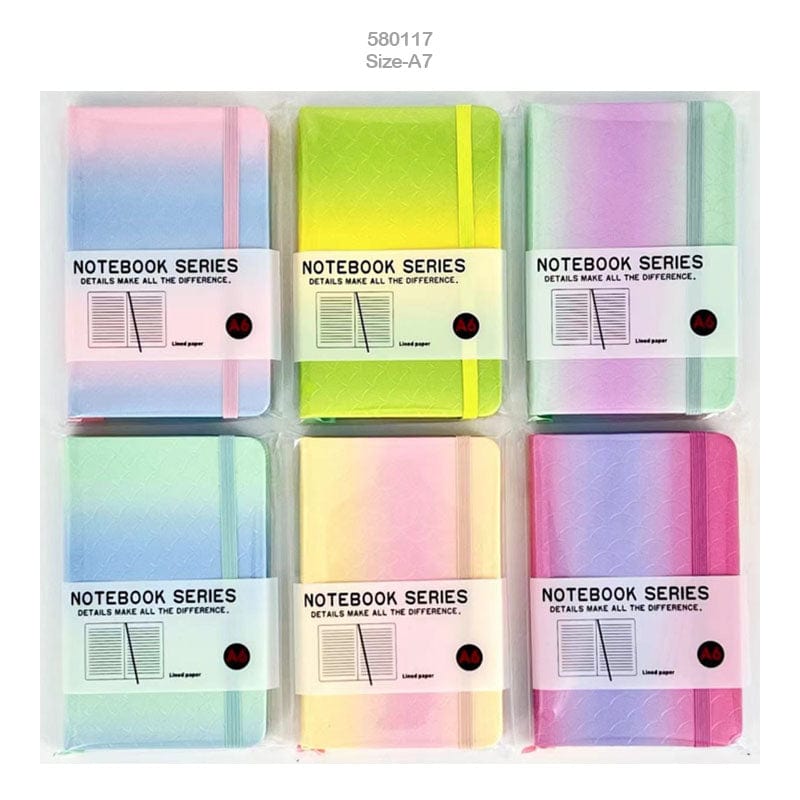 MG Traders Fancy Diary 5801-17 Note Book 10.5X7.5Cm A7