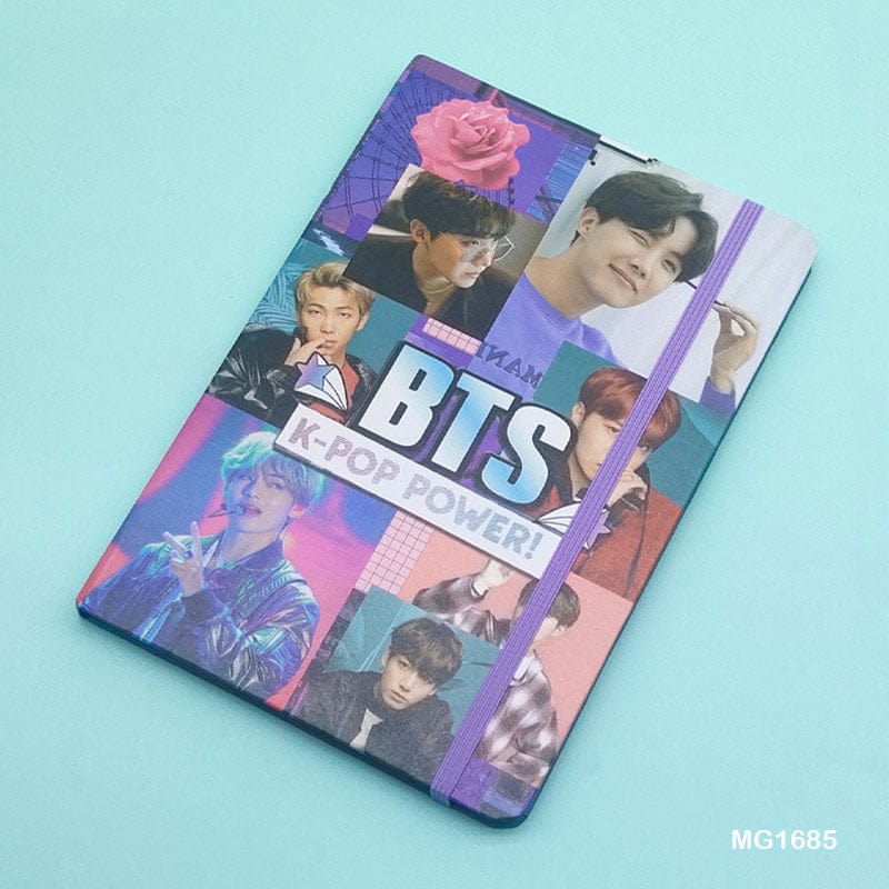MG Traders 1 Notebooks & Diaries Mg1685 Bts Note Book (21X14.5Cm) A5