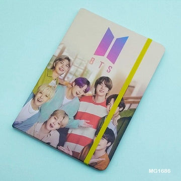 MG Traders 1 Notebooks & Diaries Mg1686 Bts Note Book (21X14.5Cm) A5