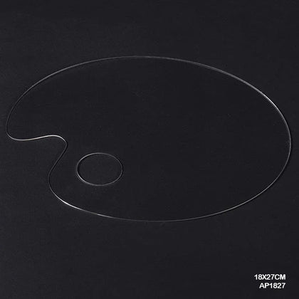 MG Traders 1 Other material Acrylic Color Palette 2Mm 1Pc 18X27Cm (Ap1827)