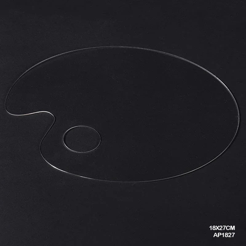 MG Traders 1 Other material Acrylic Color Palette 2Mm 1Pc 18X27Cm (Ap1827)