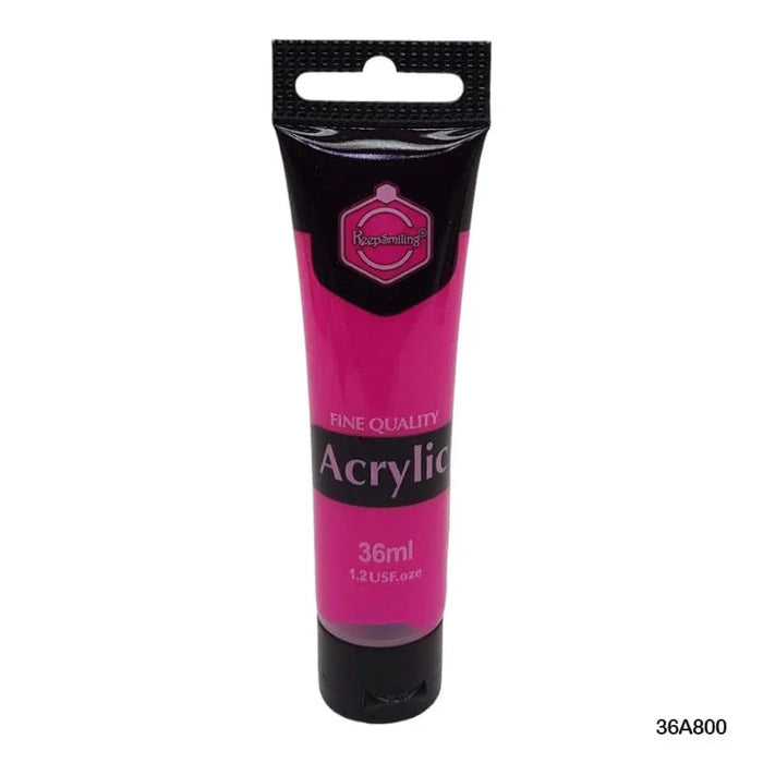 Acrylic Paint Neon Colour  36Ml Pink