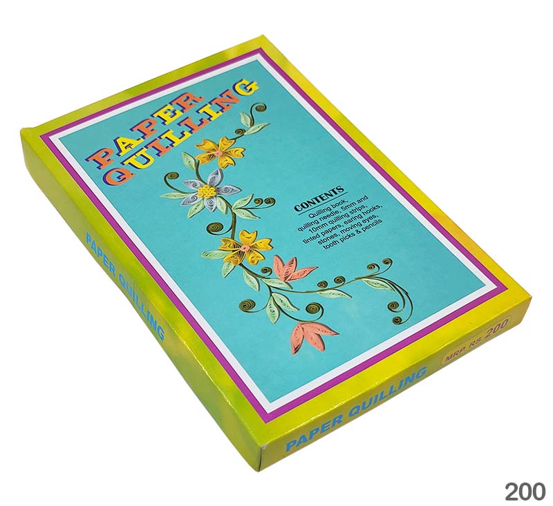 MG Traders 1 Paper Quilling Box 200 Mrp (200)