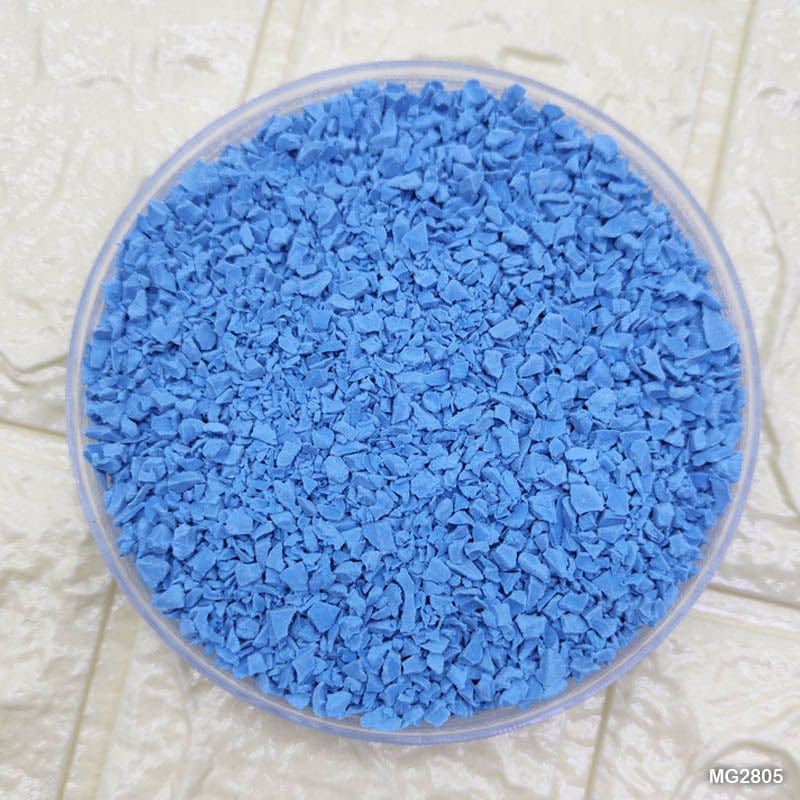 MG Traders Resin Art & Supplies Mg2805 Plastic Particle Light Blue 1-3 300Gm