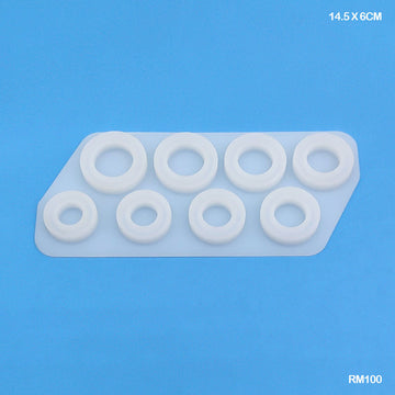 MG Traders 1 Resin Art & Supplies Rm100 Silicone Mold 14.5 X 6Cm