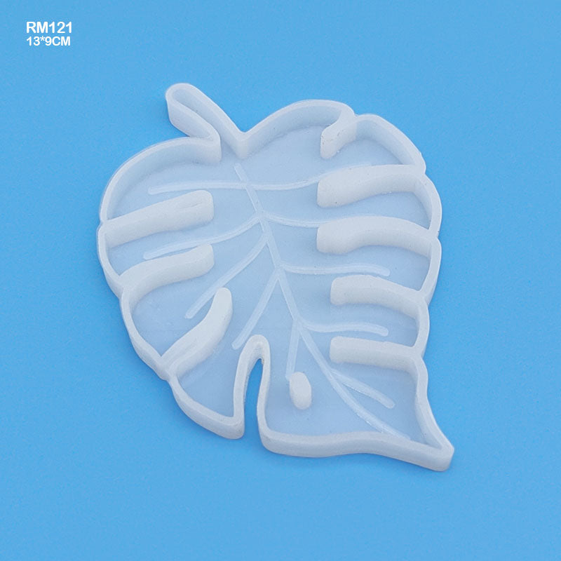 MG Traders 1 Resin Art & Supplies Rm121 Silicon Mold Leaf 13*9Cm