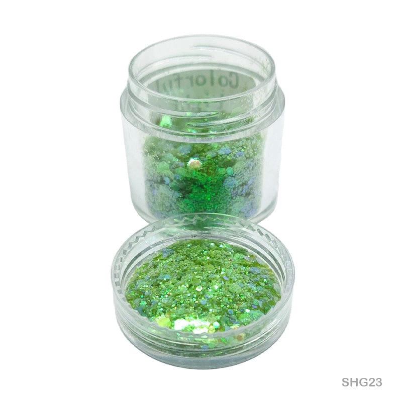 MG Traders 1 Resin Art & Supplies Shg23 Shimmer Glitter C Light Green