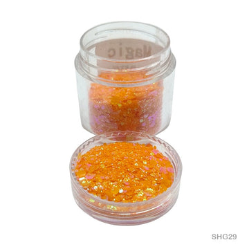 Shg29 Shimmer Glitter Magic Orange