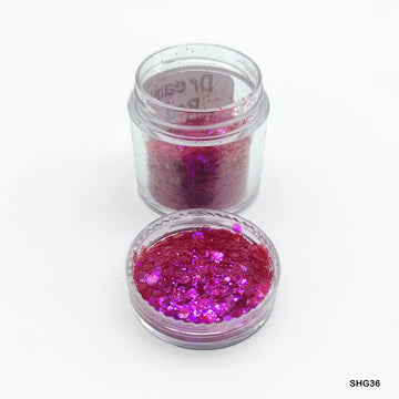 MG Traders 1 Resin Art & Supplies Shg36 Shimmer Glitter Dream Red
