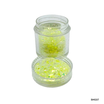 MG Traders 1 Resin Art & Supplies Shg37 Shimmer Glitter C Yellow