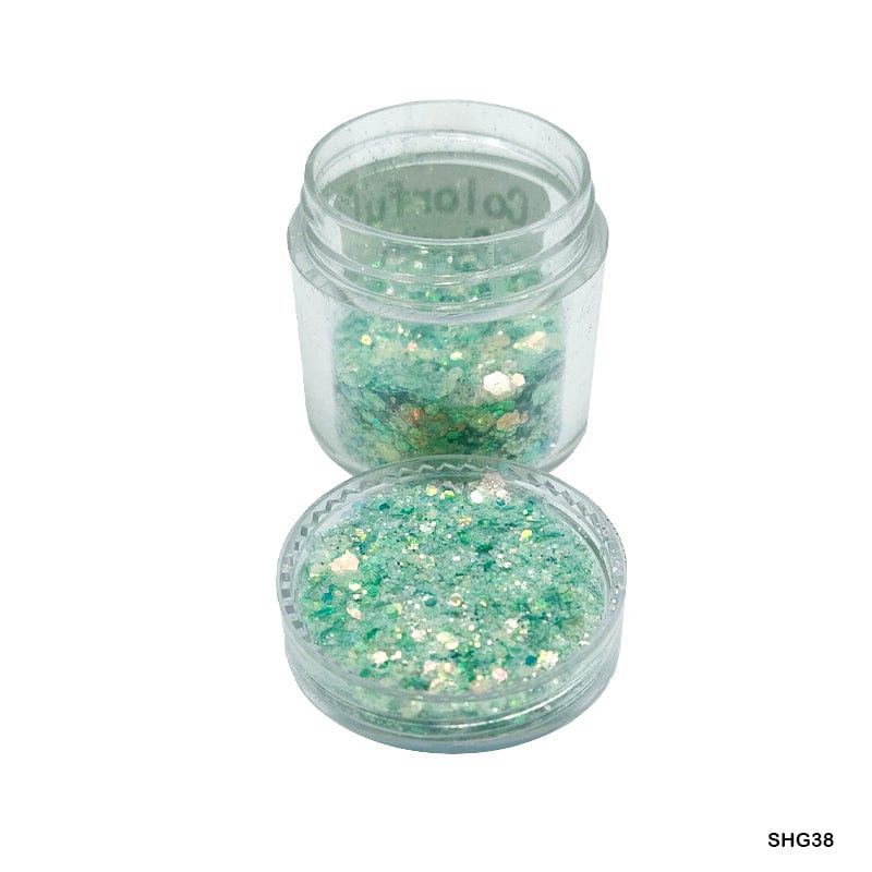 MG Traders 1 Resin Art & Supplies Shg38 Shimmer Glitter C Green