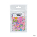 MG Traders 1 Sequin Qs01 Multi Heart Love 10Mm 10Gm Sequins