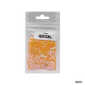 MG Traders 1 Sequin Qs02L Heart 3Mm D L Peach 10Gm Sequins