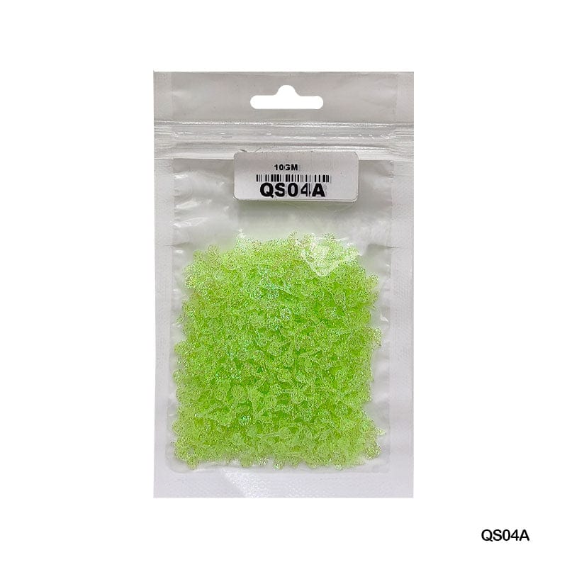 MG Traders Sequin Qs04A Cherry Glitter 9Mm 10Gm Sequins