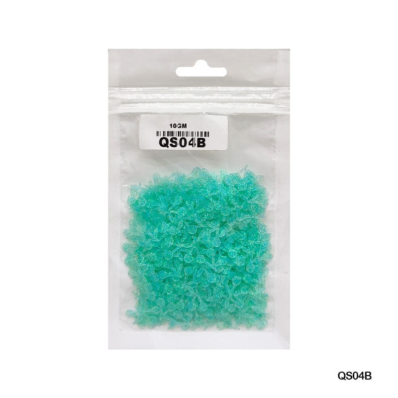 MG Traders Sequin Qs04B Cherry Glitter 9Mm 10Gm Sequins