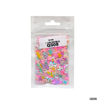 Qs08 Butterfly 5Mm Multi 10Gm Sequins