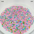 MG Traders 1 Sequin Qs09 Multi Flower 6Mm 10Gm Sequins