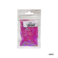 MG Traders 1 Sequin Qs09C Heart H 6Mm Dark Pink 10Gm Sequins