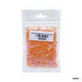 MG Traders 1 Sequin Qs09K Heart H 6Mm Orange 10Gm Sequins