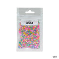 MG Traders 1 Sequin Qs44 Heart H Dark Pink 6Mm 10Gm Sequins