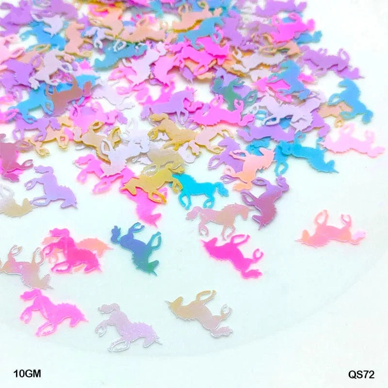 Multi Unicorn 10-20Mm 10Gm Sequins Code Qs72