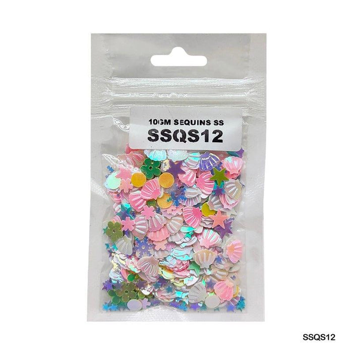 Multi 10Gm Sequins Ss       Code  Ssqs12