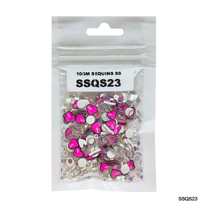 MG Traders 1 Sequin Ssqs23 Multi 10Gm Sequins Ss