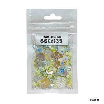 Ssqs35 Multi 10Gm Sequins Ss