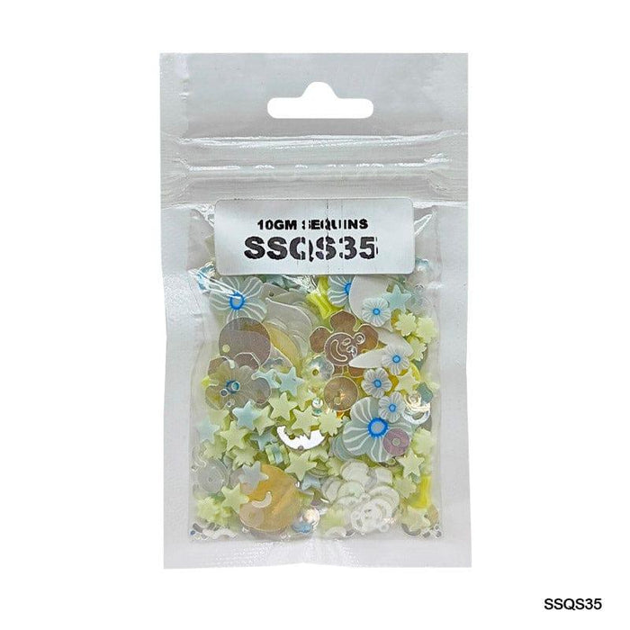 Multi 10Gm Sequins Ss       Code  Ssqs35
