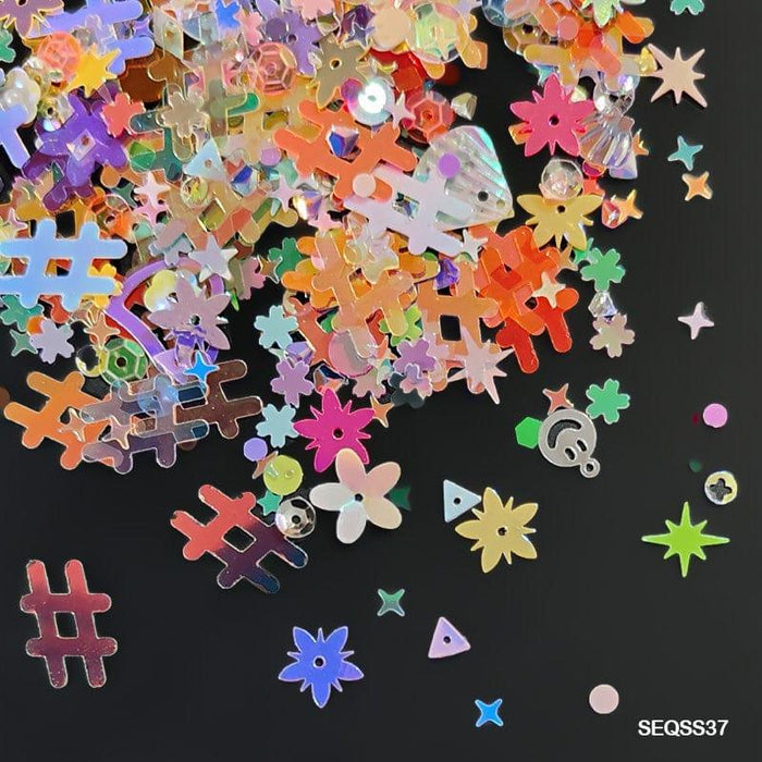 Multi 10Gm Sequins Ss       Code  Ssqs37
