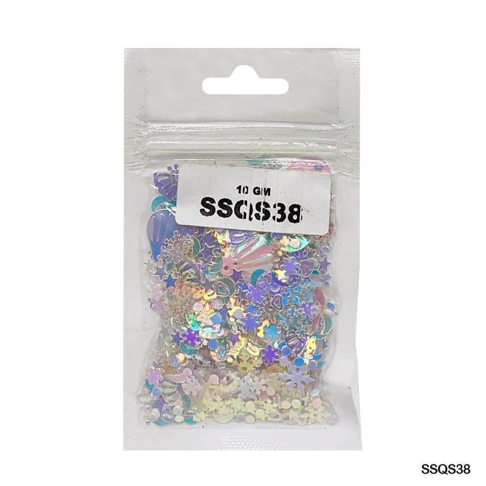 Multi 10Gm Sequins Ss       Code  Ssqs38