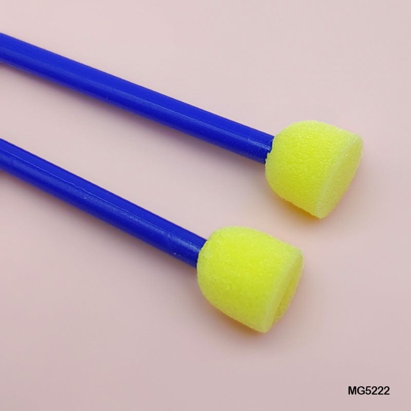 MG Traders Sponge Brush 8Pc Sponge Sticks Blue (Mg5222)