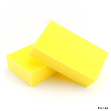 MG Traders 1 Sponge Roller Yellow Sponge Rectangle (1Pc)(Hm944)