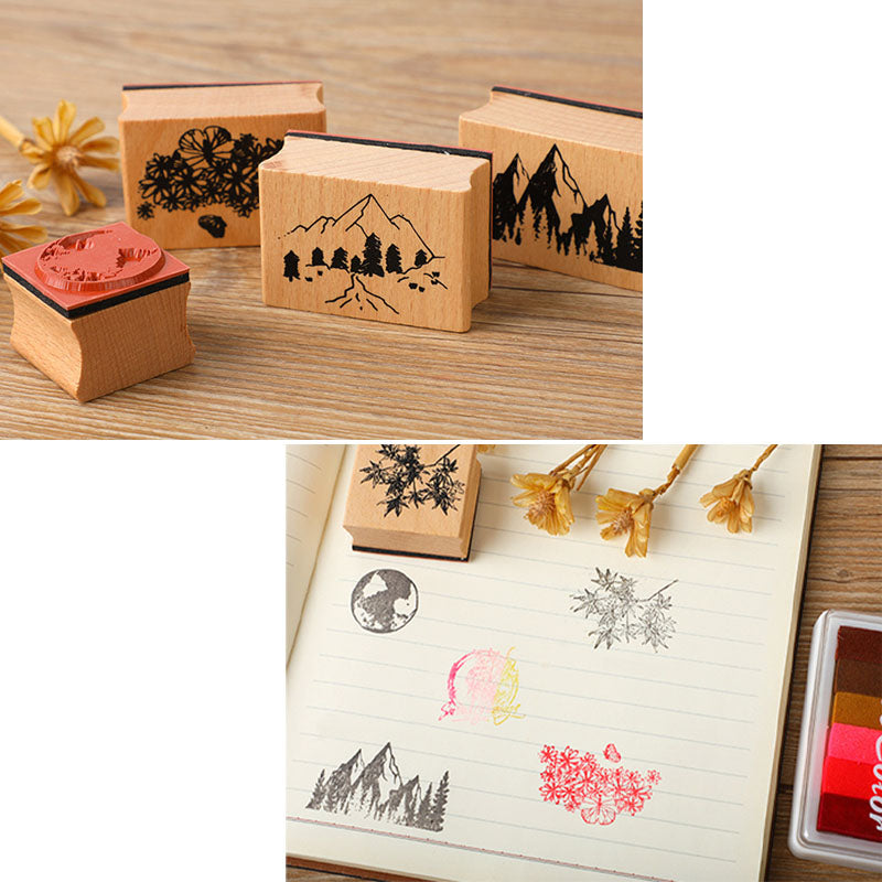 MG Traders 1 Stamp Sc804 Wooden Stamp Rectangle