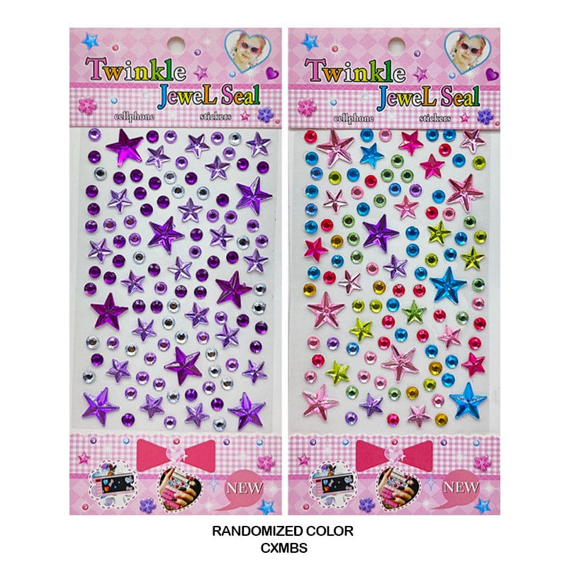 MG Traders 1 Stickers Cxmbs Crystal Star Sticker