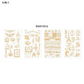 MG Traders 1 Stickers Deco Sticker Eno 4In1 (Dsh1812)