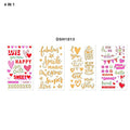 MG Traders 1 Stickers Deco Sticker Eno 4In1 (Dsh1813)