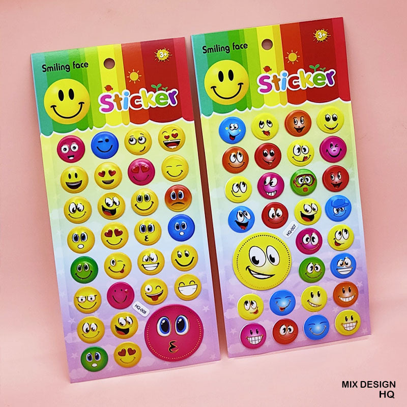 MG Traders 1 Stickers Hq Smiling Face Sticker