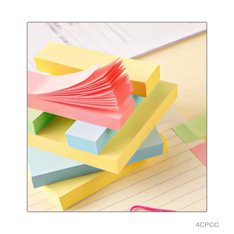 MG Traders Sticky Notes 4Cut Sticky Note Plain Cc (4Cpcc)